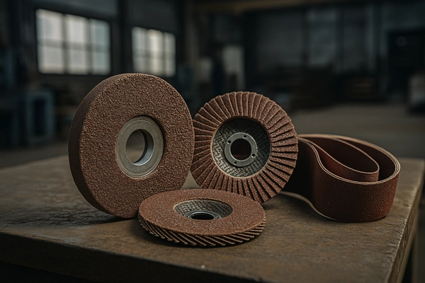 Brown fused alumina used in abrasive tools