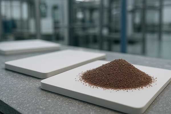 Brown fused alumina used in furnace linings